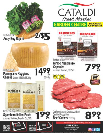 Cataldi Fresh Market Flyer May 20 to 26