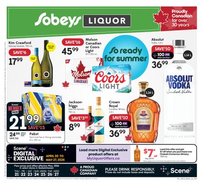 Sobeys (SK) SWCB Flyer May 21 to 27
