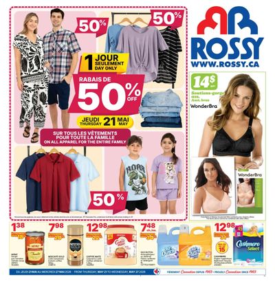 Rossy Flyer May 21 to 27