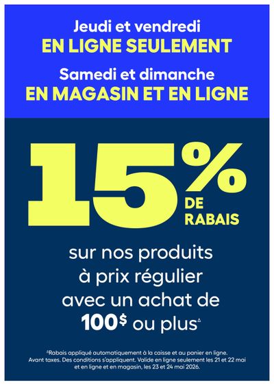 Rona & Rona+ (QC) Flyer May 21 to 27