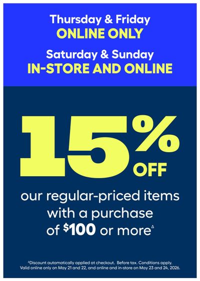 Rona & Rona+ (ON) Flyer May 21 to 27