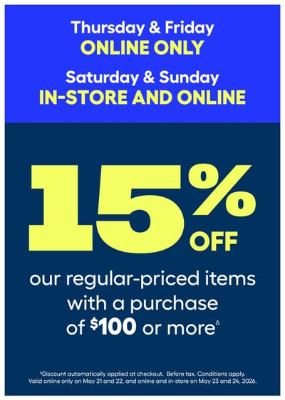 Rona & Rona+ (Atlantic) Flyer May 21 to 27
