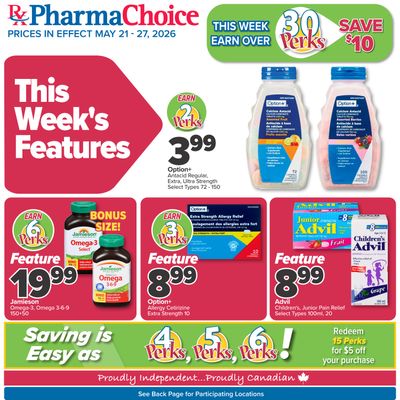 PharmaChoice Health Centre Flyer May 21 to 27