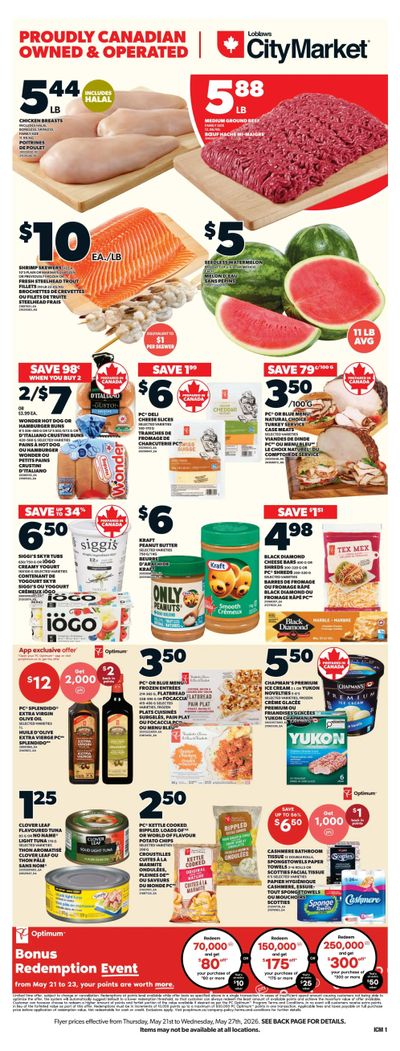 Loblaws City Market (ON) Flyer May 21 to 27