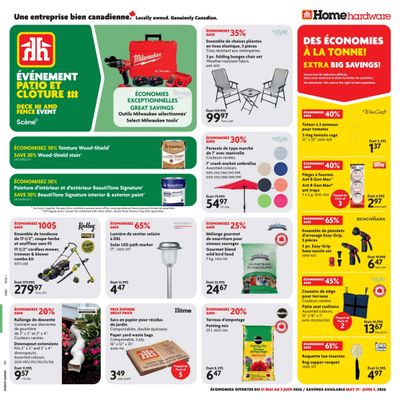 Home Hardware (QC) Flyer May 21 to June 3