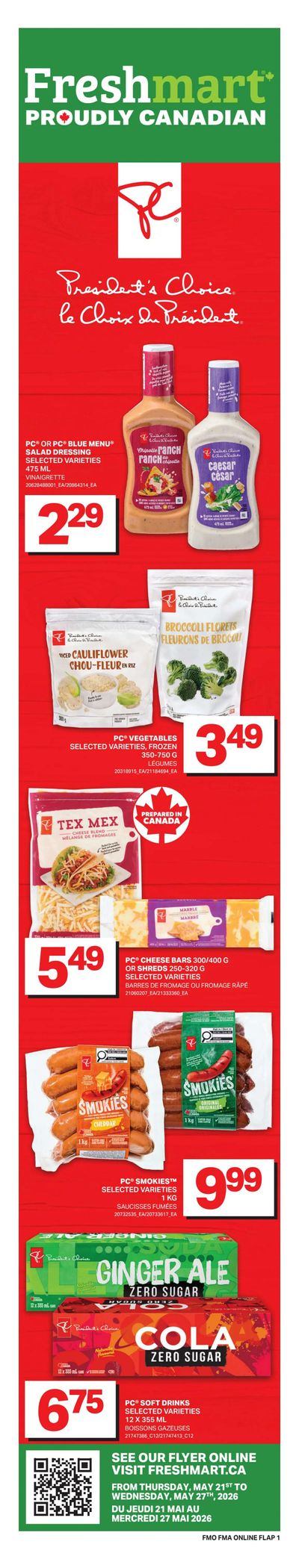 Freshmart (ON) Flyer May 21 to 27