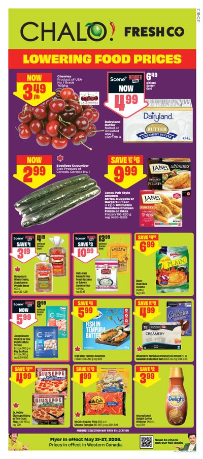 Chalo! FreshCo (West) Flyer May 21 to 27