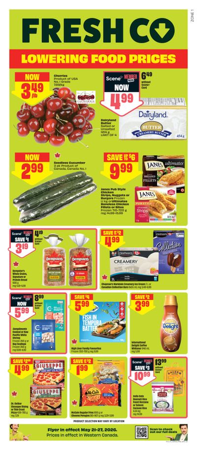 FreshCo (West) Flyer May 21 to 27