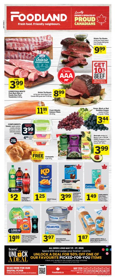 Foodland (ON) Flyer May 21 to 27