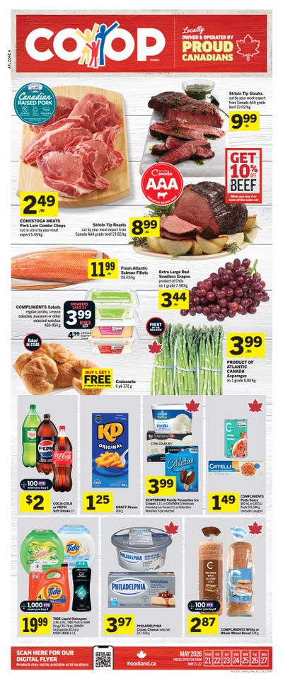 Foodland Co-op Flyer May 21 to 27