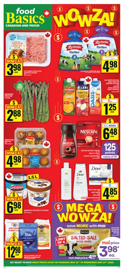 Food Basics Flyer May 21 to 27