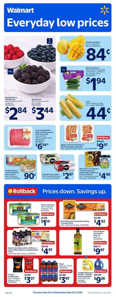 Walmart (ON) Flyer May 21 to 27