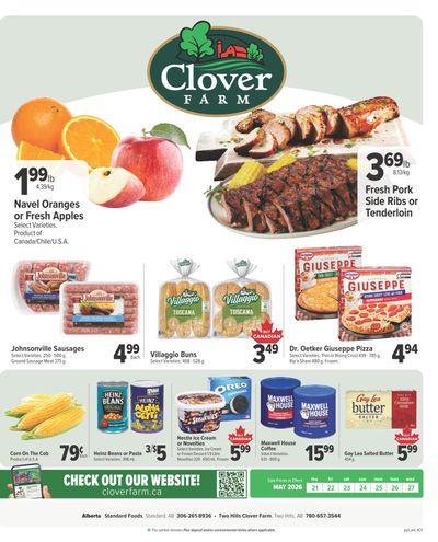 Clover Farm (AB) Flyer May 21 to 27