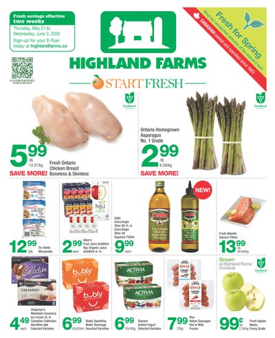 Highland Farms Flyer May 21 to June 3