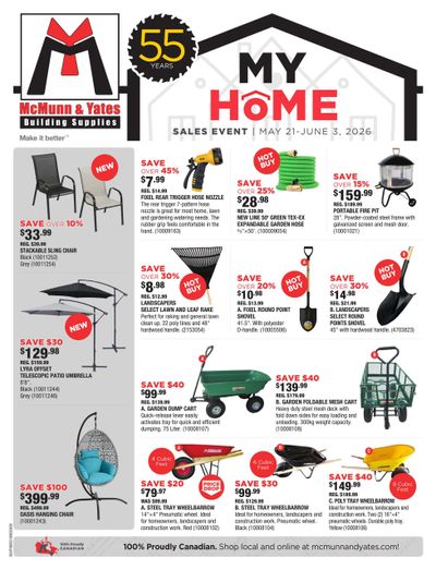 McMunn & Yates Building Supplies Flyer May 21 to June 3