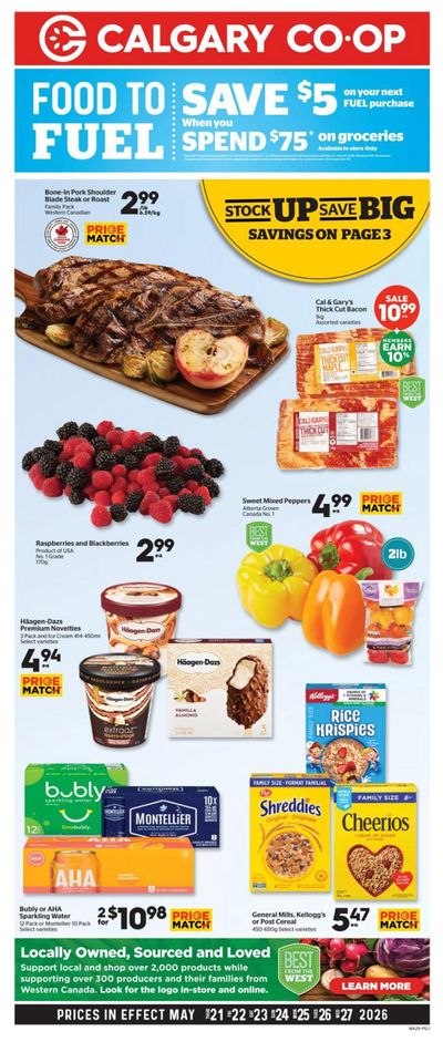 Calgary Co-op Flyer May 21 to 27