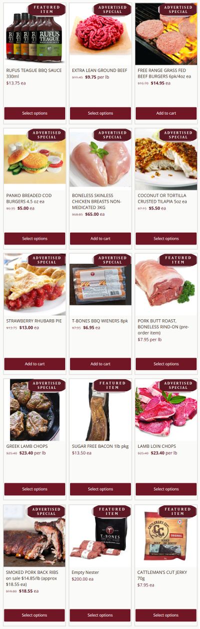 T-Bone's Flyer May 20 to 26