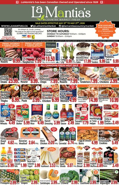 LaMantia's Flyer May 21 to 27
