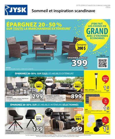 JYSK (QC) Flyer May 21 to June 3