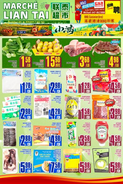 Marche Lian Tai Flyer May 21 to 27