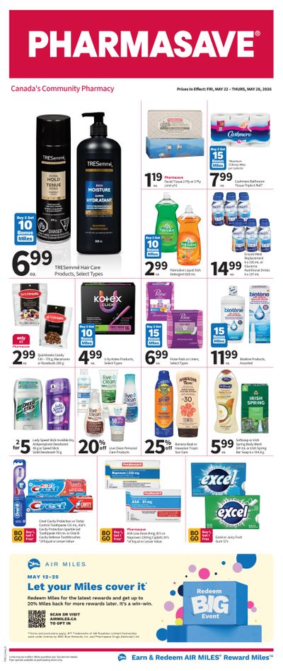 Pharmasave (ON) Flyer May 22 to June 4