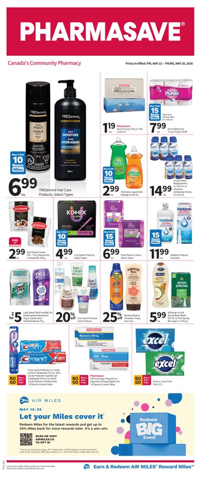 Pharmasave (West) Flyer May 22 to June 4