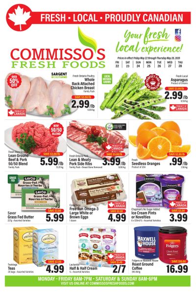 Commisso's Fresh Foods Flyer May 22 to 28