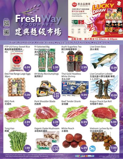 FreshWay Foodmart Flyer May 22 to 28