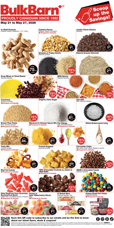 Bulk Barn Flyer May 21 to 27
