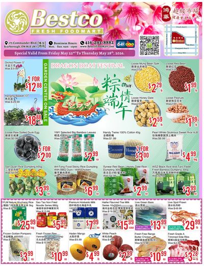 BestCo Food Mart (Scarborough) Flyer May 22 to 28
