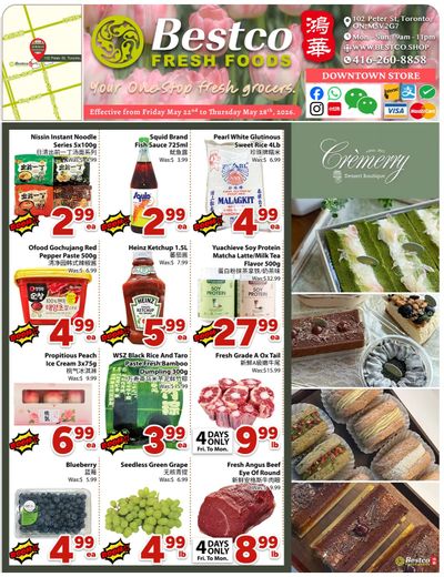 BestCo Food Mart (Downtown Toronto) Flyer May 22 to 28