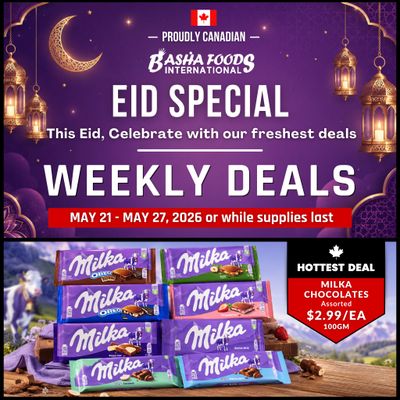 Basha Foods International Flyer May 21 to 27