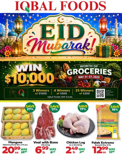 Iqbal Foods Flyer May 21 to 27