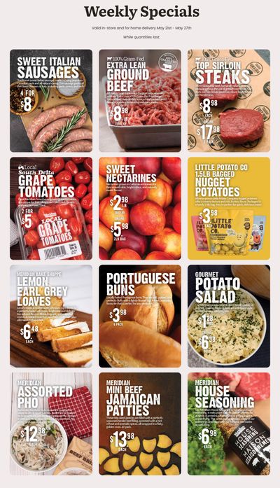 Meridian Farm Market Flyer May 21 to 27