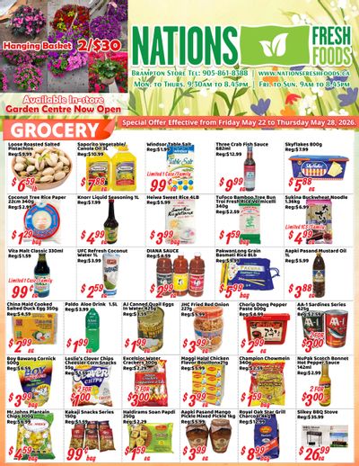 Nations Fresh Foods (Brampton) Flyer May 22 to 28
