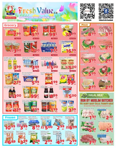 Fresh Value (Etobicoke) Flyer May 22 to 28