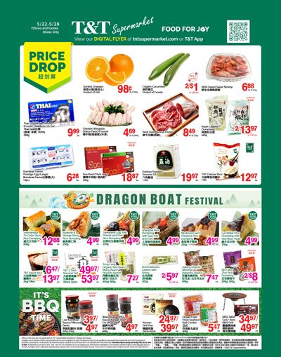 T&T Supermarket (Ottawa & Kanata) Flyer May 22 to 28