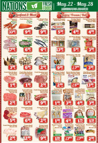 Nations Fresh Foods (Mississauga) Flyer May 22 to 28