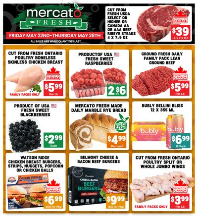 Mercato Fresh Flyer May 22 to 28