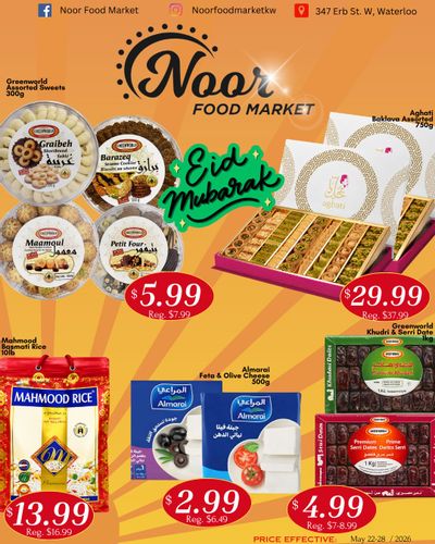 Noor Food Market Flyer May 22 to 28