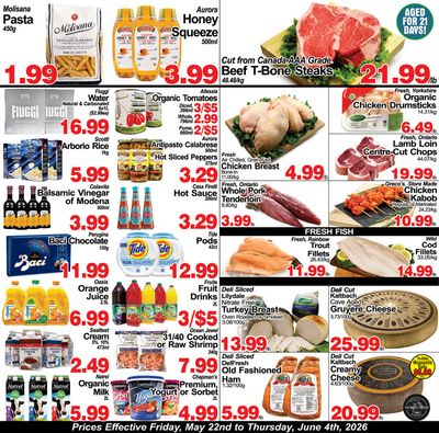Greco's Fresh Market Flyer May 22 to June 4