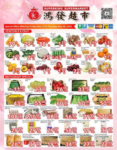 Superking Supermarket (North York) Flyer May 22 to 28