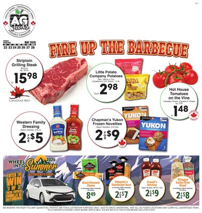 AG Foods Flyer May 22 to 28