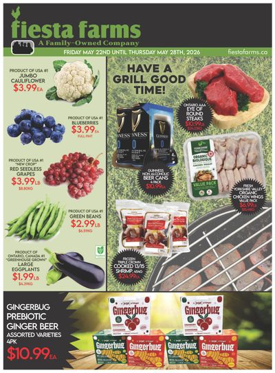 Fiesta Farms Flyer May 22 to 28