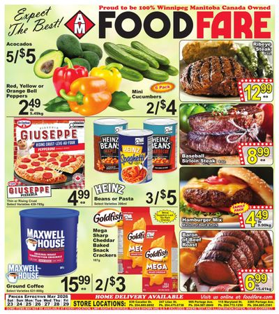 Food Fare Flyer May 23 to 29