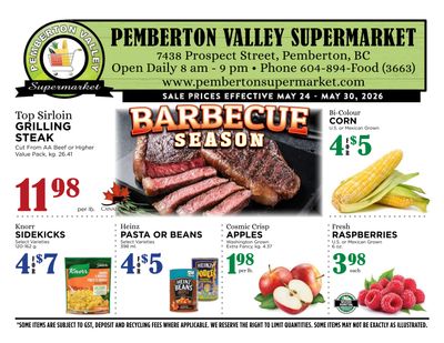 Pemberton Valley Supermarket Flyer May 24 to 30