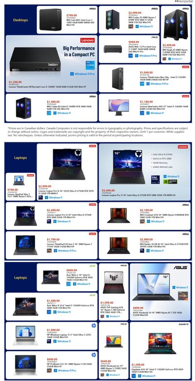 Canada Computers Flyer May 22 to 28