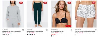 La Senza Canada: Bras and Luxe Panties Buy One Get One 50% off + Clearance up to 86% off