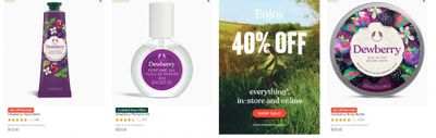 The Body Shop Canada: Save 40% on Everything