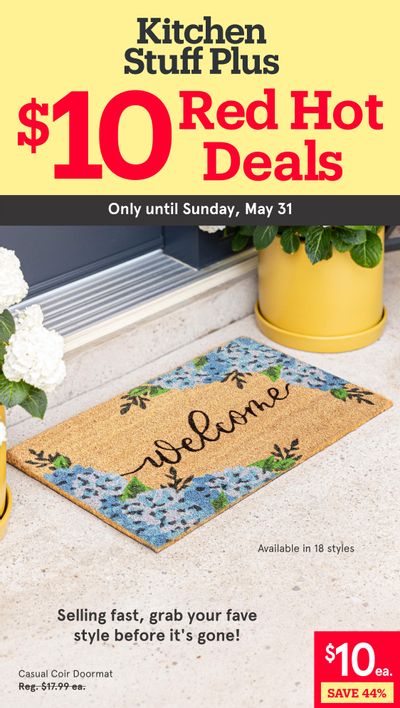 Kitchen Stuff Plus Red Hot Deals Flyer May 25 to 31